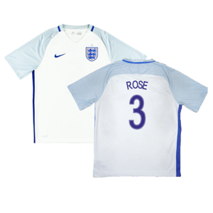 England 2016-17 Home Shirt (L) (Rose 3) (Very Good)_0