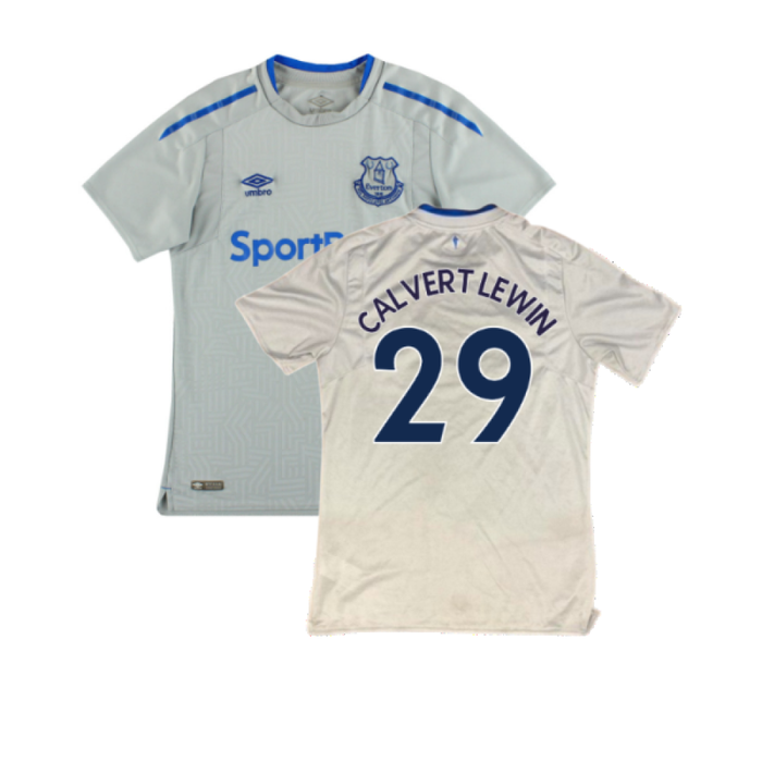 Everton 2017-18 Away Shirt (Good) (Calvert Lewin 29)