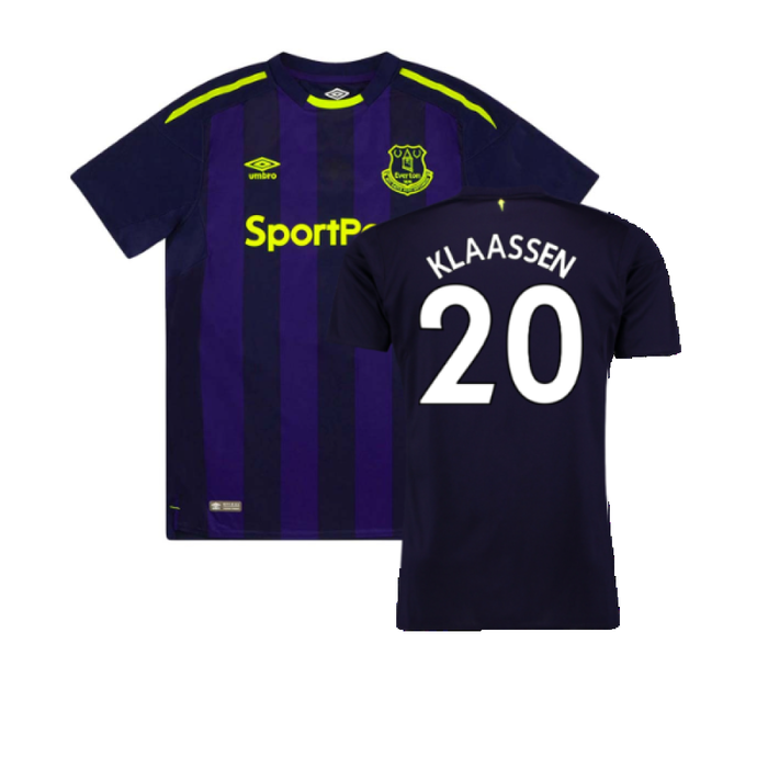 Everton 2017-18 Third (L) (Excellent) (Klaassen 20)