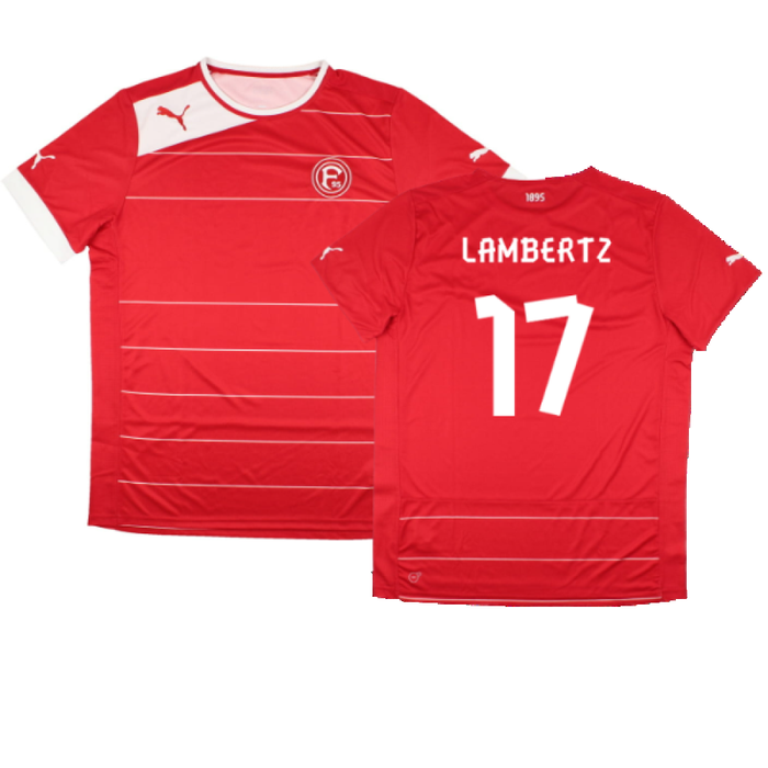 Fortuna Dusseldorf 2012-13 Home Shirt (Sponsorless) (XL) (Excellent) (Lambertz 17)