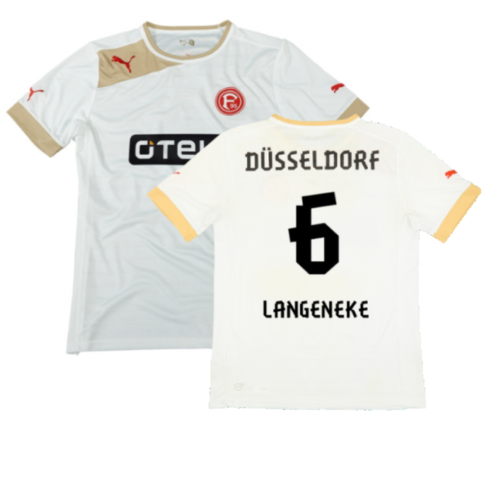 Fortuna Dusseldorf 2012-14 Away Shirt (Excellent) (Langeneke 6)