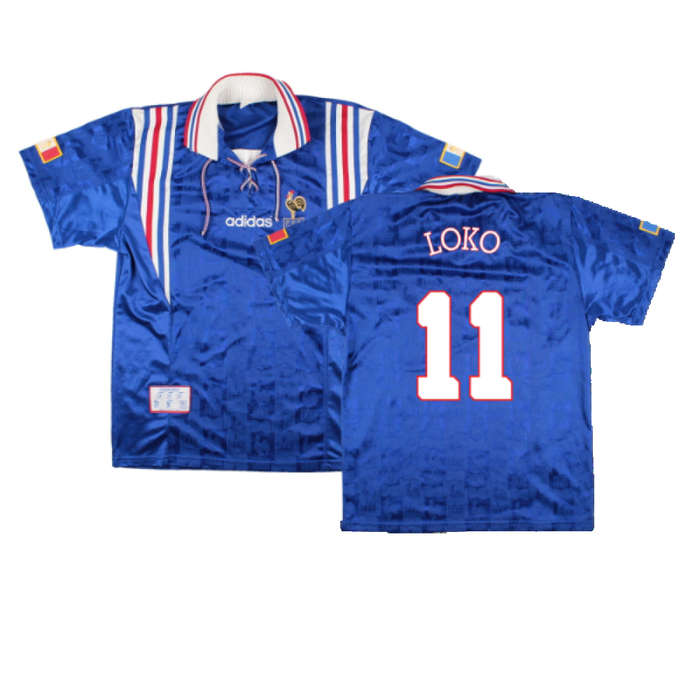 France 1996-98 Home Shirt (M) (Excellent) (Loko 11)