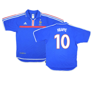 France 2000-02 Home Shirt (Very Good) (MBAPPE 10)_0