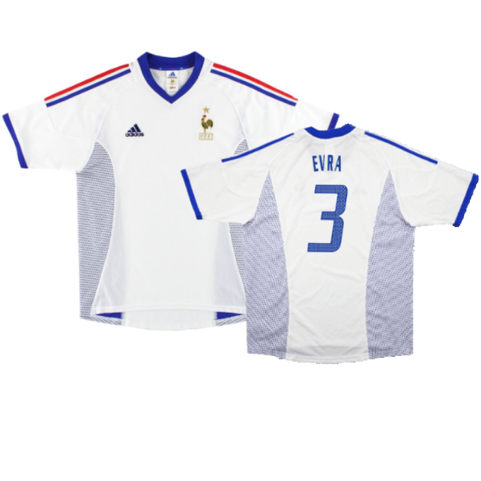 France 2002-04 Away Shirt (L) (Excellent) (EVRA 3)