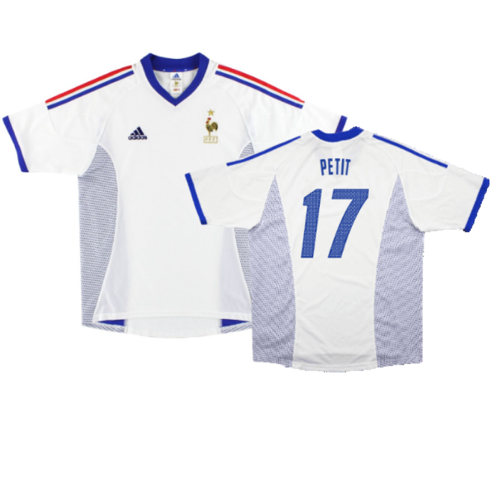 France 2002-04 Away Shirt (L) (Excellent) (Petit 17)