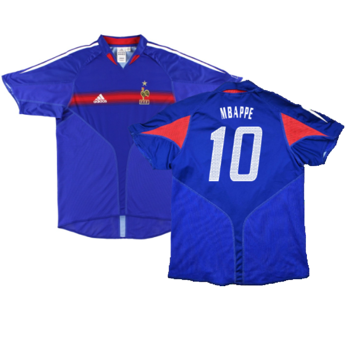 France 2004-06 Home Shirt (XL) (Good) (MBAPPE 10)