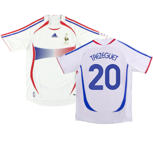 France 2006-07 Away Shirt (L) (Fair) (Trezeguet 20)_0