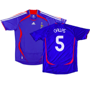 France 2006-08 Home Shirt (XL) (Excellent) (Gallas 5)_0