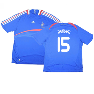 France 2007-08 Home Shirt (M) (Excellent) (Thuram 15)_0