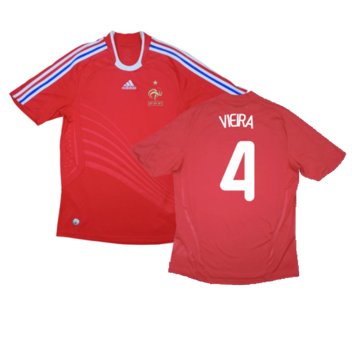 France 2007-08 Away Shirt (M) (Excellent) (Vieira 4)