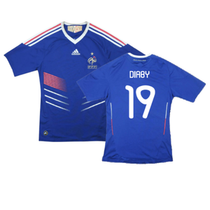 France 2009-10 Home Shirt (S) (Diaby 19) (Excellent)_0