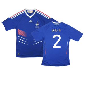 France 2009-10 Home Shirt (S) (Sagna 2) (Excellent)_0
