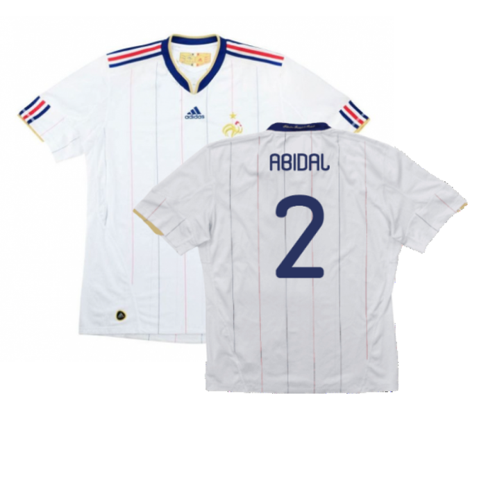 France 2010-11 Away Shirt (M) (Excellent) (Abidal 2)