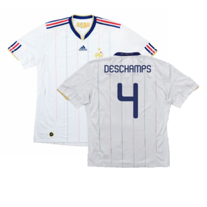 France 2010-11 Away Shirt (M) (Excellent) (DESCHAMPS 4)_0