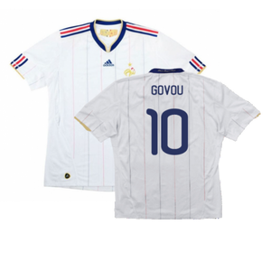 France 2010-11 Away Shirt (M) (Excellent) (Govou 10)_0