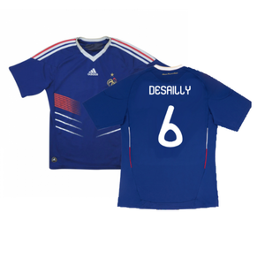 France 2010-11 Home Shirt (L) (Good) (DESAILLY 6)_0