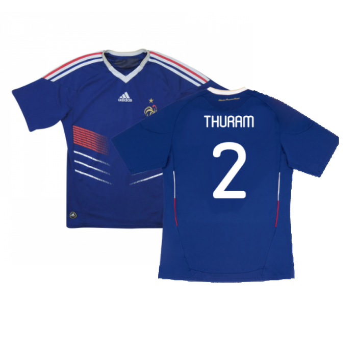 France 2010-11 Home Shirt (L) (Good) (THURAM 2)