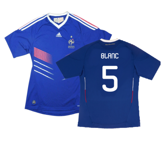 France 2010-2011 Home Shirt (L) (Excellent) (BLANC 5)