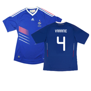 France 2010-2011 Home Shirt (L) (Excellent) (VARANE 4)_0