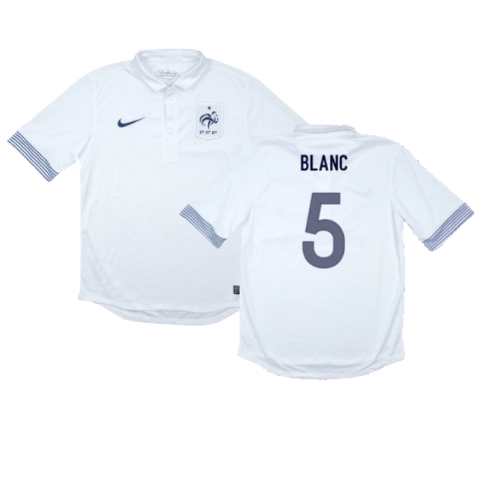 France 2012-13 Away Shirt (Excellent) (BLANC 5)