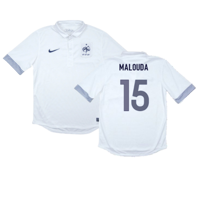 France 2012-13 Away Shirt (L) (Excellent) (Malouda 15)