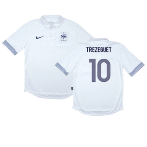 France 2012-13 Away Shirt (Excellent) (TREZEGUET 10)_0