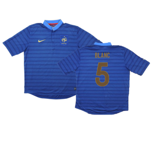 France 2012-13 Home Shirt (M) (Very Good) (BLANC 5)_0