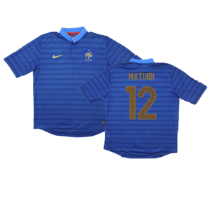 France 2012-13 Home Shirt (M) (Very Good) (Matuidi 12)_0