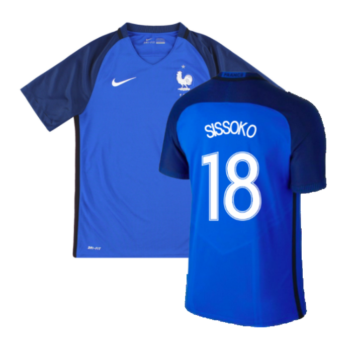 France 2016-17 Home Shirt (L) (Excellent) (Sissoko 18)