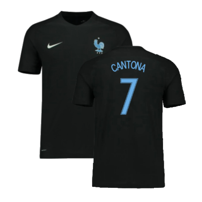 France 2017-18 Third Shirt (S) (Mint) (Cantona 7)