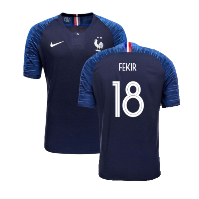 France 2018-19 Home (XL Boys 13) (Excellent) (Fekir 18)