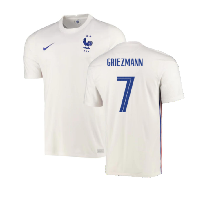 France 2020-21 Away Shirt (XXL) (Good) (Griezmann 7)