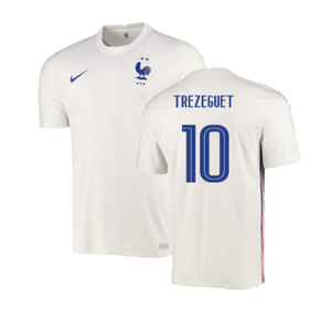 France 2020-21 Away Shirt (XXL) (Good) (Trezeguet 10)_0