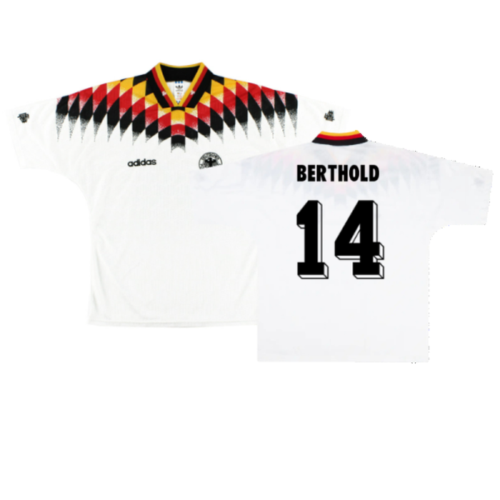 Germany 1994-96 Home Shirt (S) (Excellent) (BERTHOLD 14)