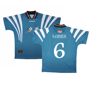 Germany 1996-98 Away Shirt (Excellent) (Sammer 6)_0