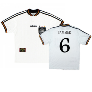 Germany 1996-98 Home Shirt (L) (Good) (Sammer 6)_0