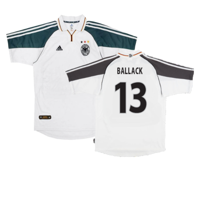 Germany 2000-2002 Home Shirt (XL) (Mint) (Ballack 13)