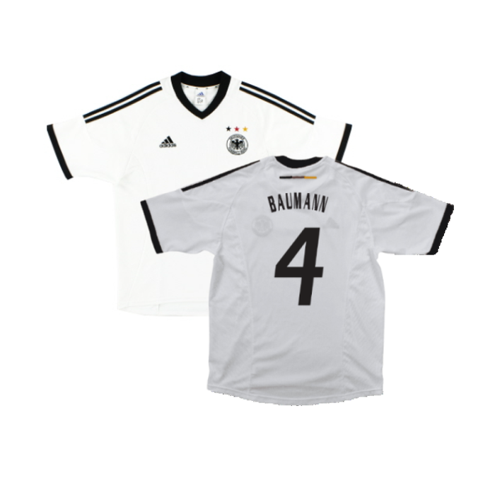 Germany 2002-04 Home Shirt (XL) (Fair) (BAUMANN 4)