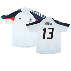 Germany 2004-06 Home Shirt (Good) (Ballack 13)_0