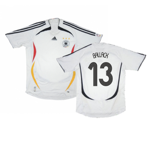 Germany 2006-08 Home Shirt (Very Good) (Ballack 13)_0