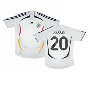 Germany 2006-08 Home Shirt (Excellent) (Podolski 20)_0