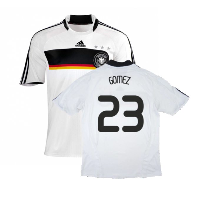 Germany 2008-09 Home Shirt (2XL) (Good) (GOMEZ 23)