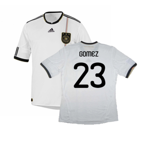 Germany 2010-11 Home Shirt (M) (Good) (GOMEZ 23)_0