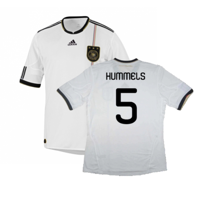 Germany 2010-11 Home Shirt (M) (Good) (HUMMELS 5)