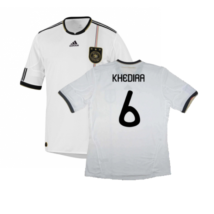 Germany 2010-11 Home Shirt (M) (Good) (KHEDIRA 6)