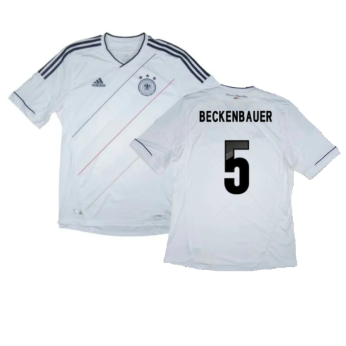 Germany 2012-13 Home Shirt (Excellent) (BECKENBAUER 5)