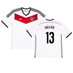 Germany 2014-15 Home Shirt (XXL) (Excellent) (Ballack 13)_0