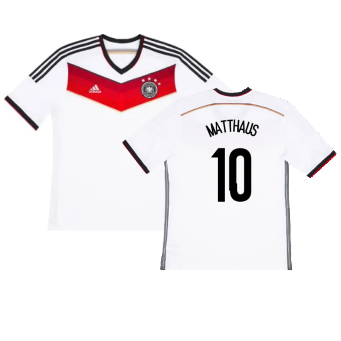 Germany 2014-15 Home Shirt (L) (Good) (Matthaus 10)