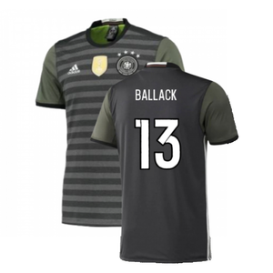 Germany 2015-16 Away Shirt (S) (Excellent) (Ballack 13)_0