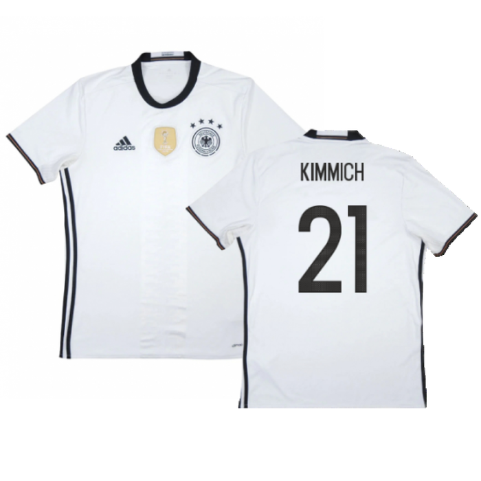 Germany 2015-16 Home Shirt (L) (Very Good) (Kimmich 21)